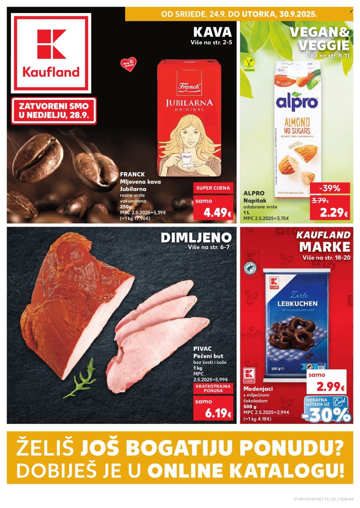 KAUFLAND katalog - Od srijede 24.09.2025.
