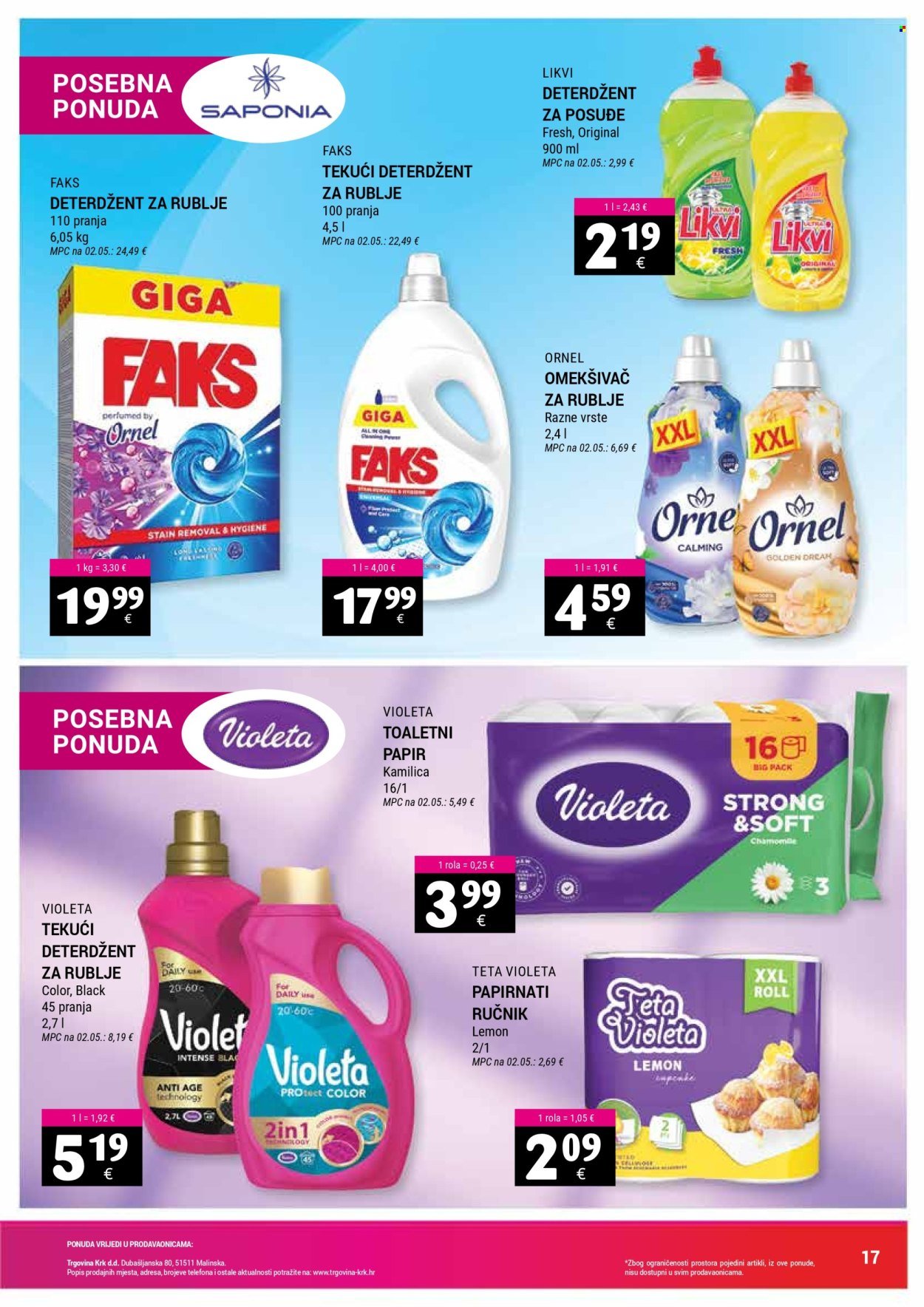 TRGOVINA KRK katalog - Od utorka 16.06.2026.