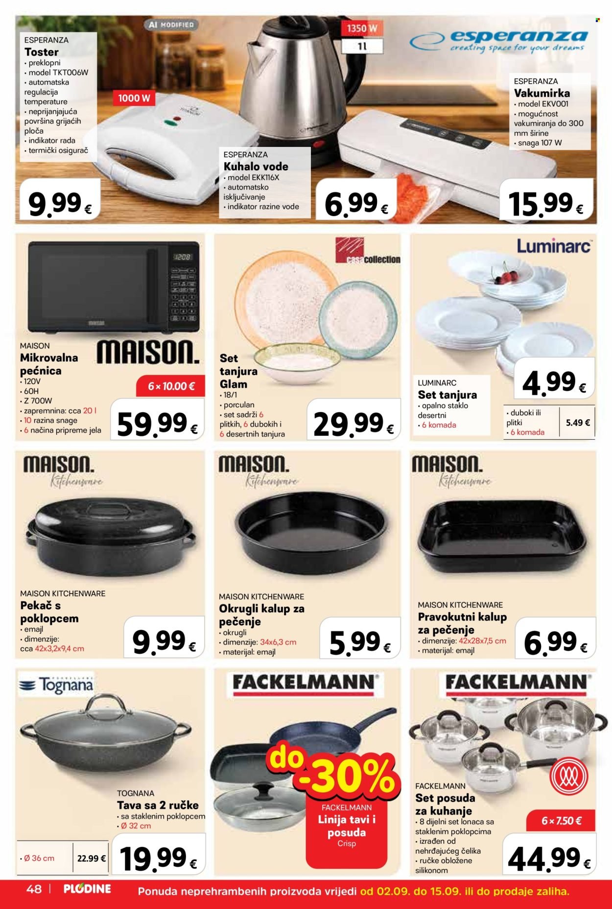 PLODINE katalog - Od srijede 02.09.2026.