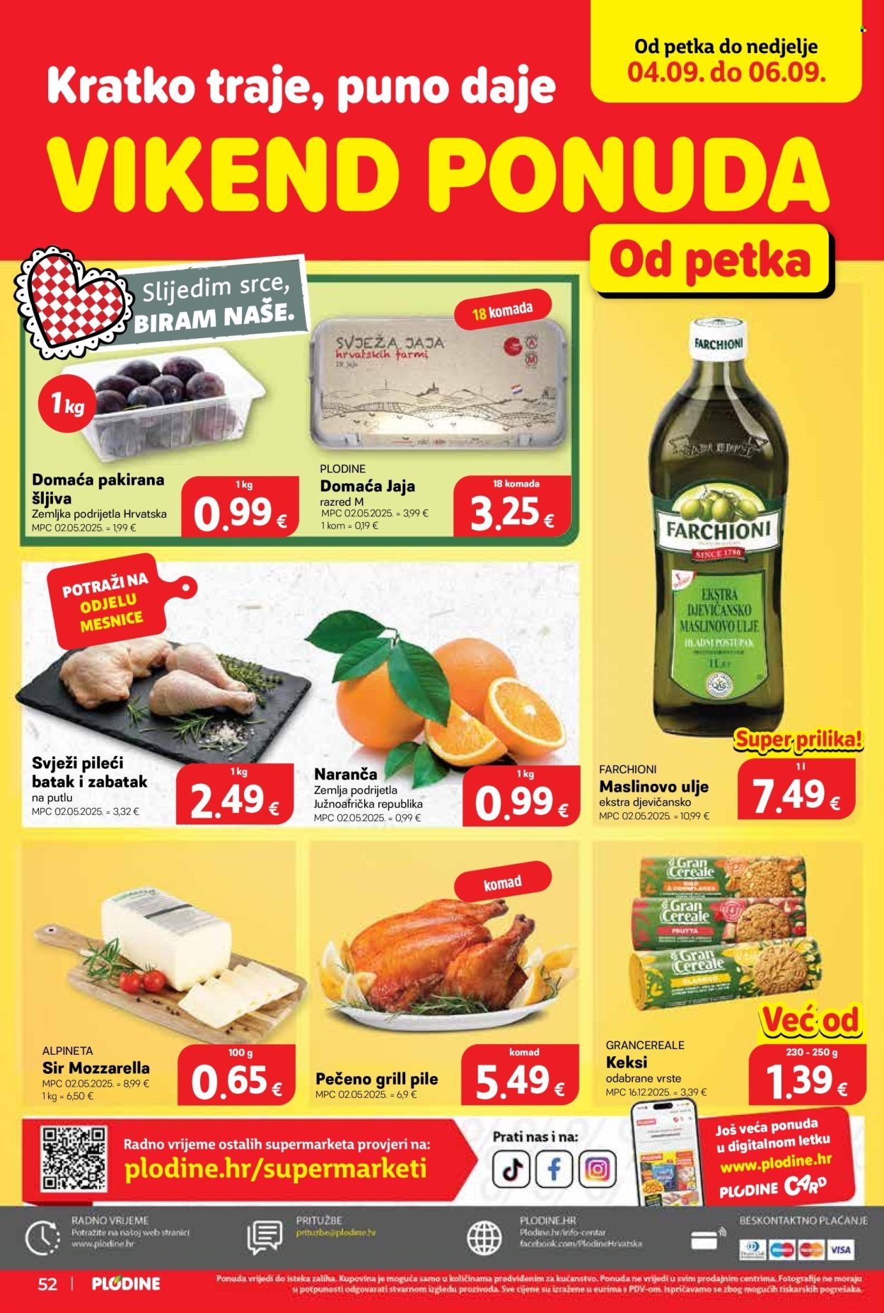 PLODINE katalog - Od srijede 02.09.2026.