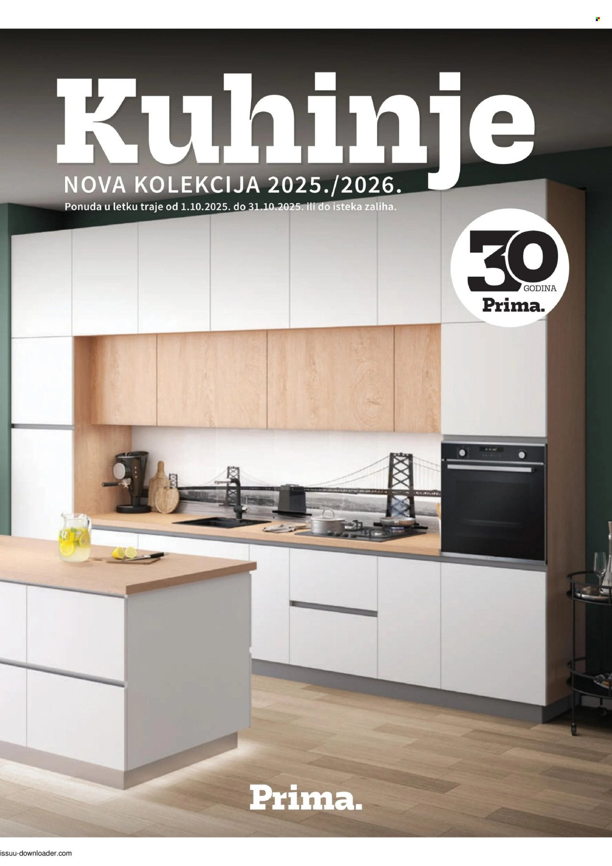 PRIMA katalog - Letak Kuhinje listopad 2025.