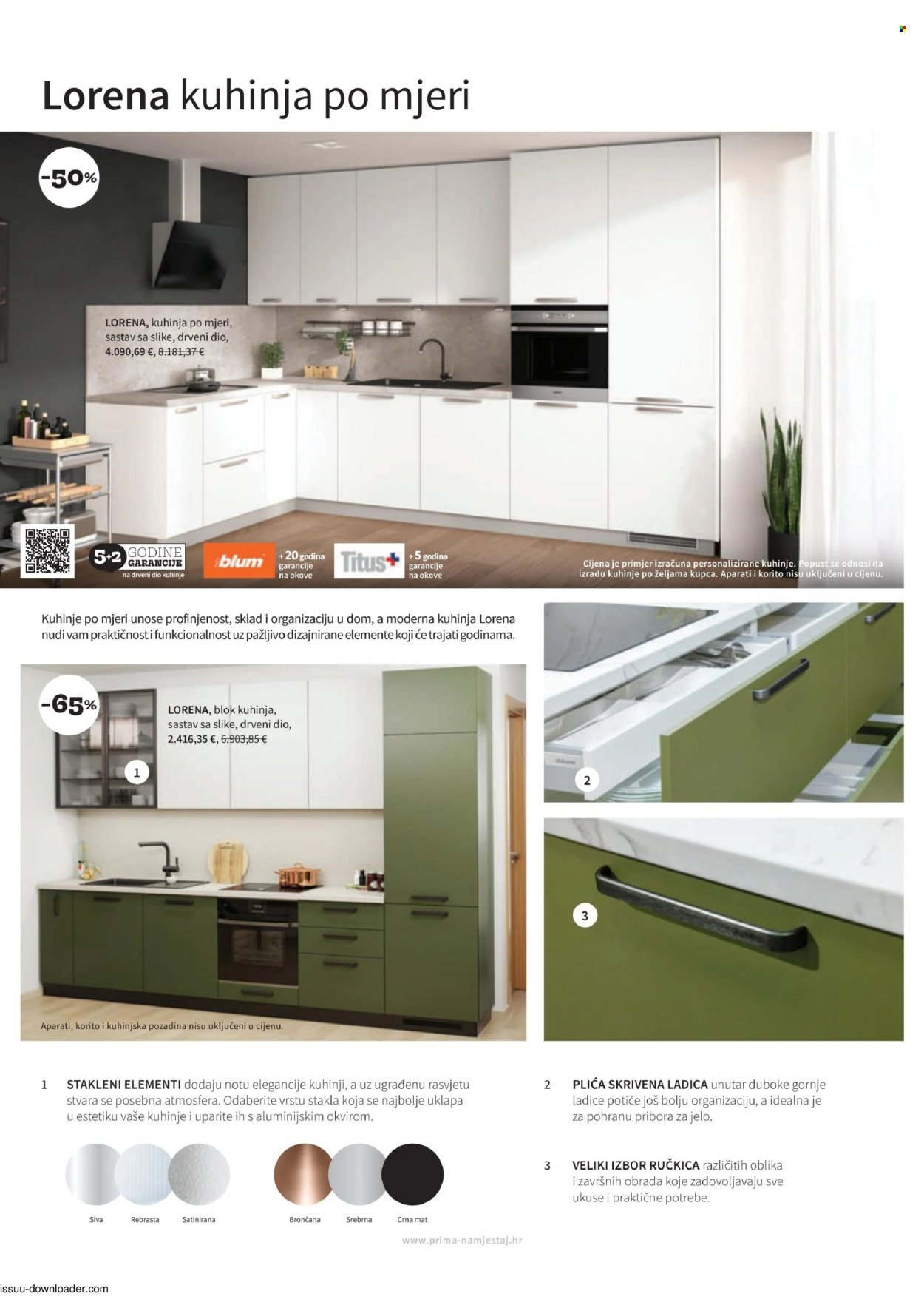 PRIMA katalog - Letak Kuhinje listopad 2025.