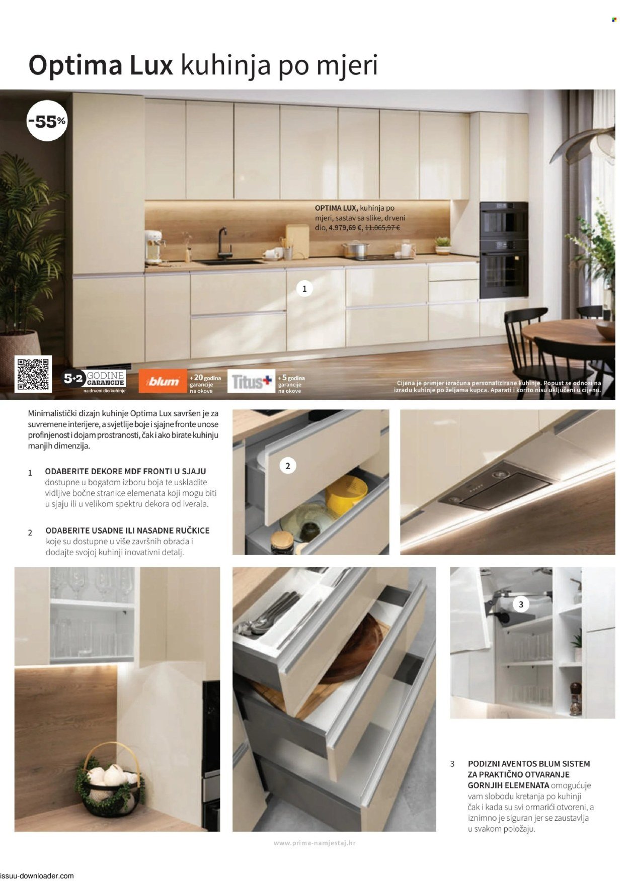 PRIMA katalog - Letak Kuhinje listopad 2025.