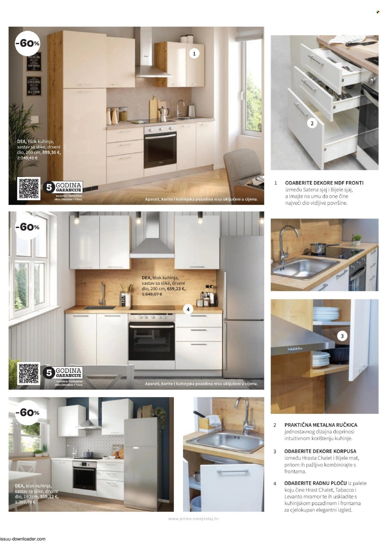 PRIMA katalog - Letak Kuhinje listopad 2025.