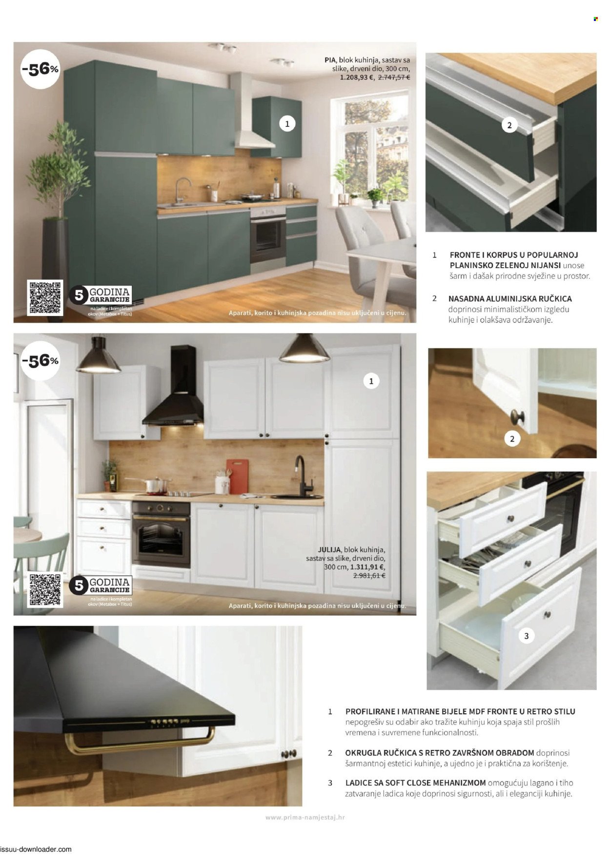 PRIMA katalog - Letak Kuhinje listopad 2025.