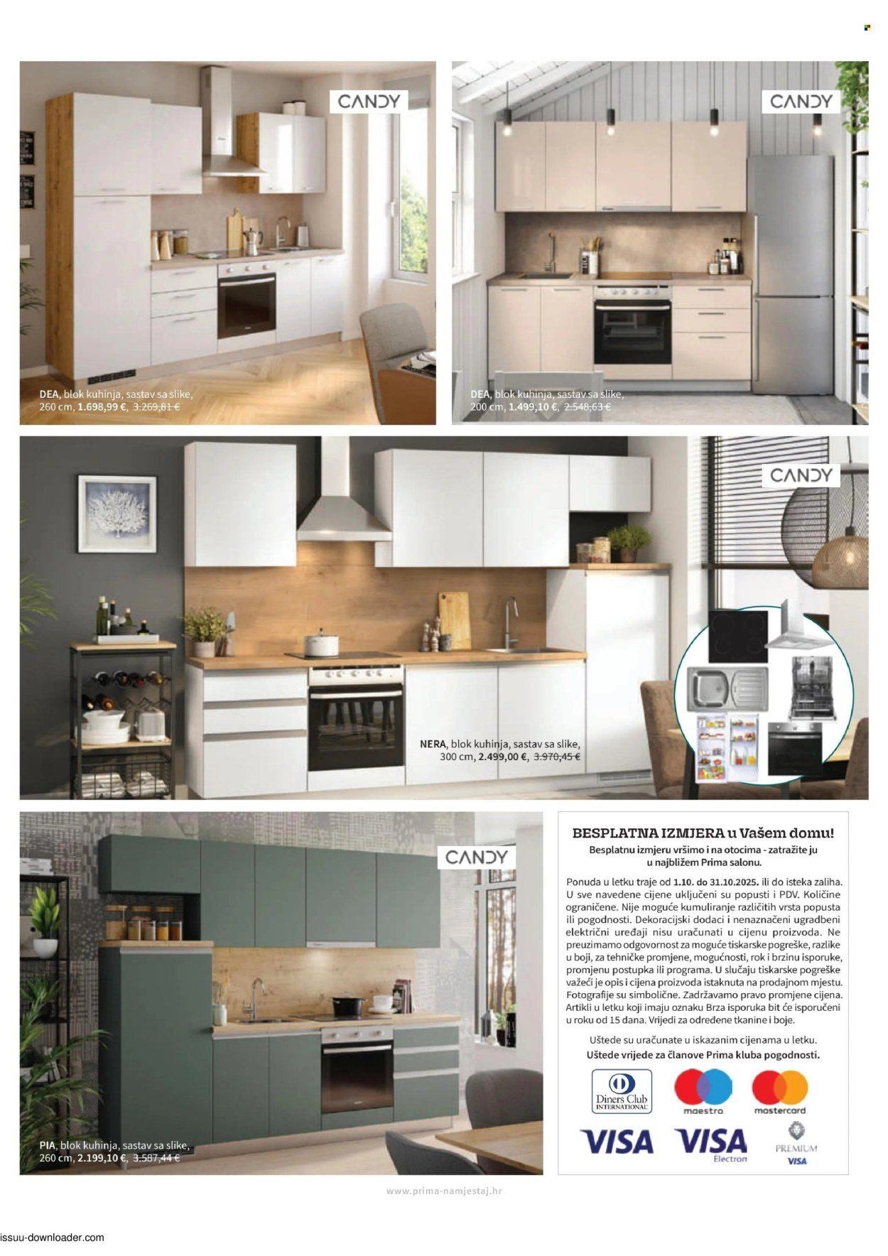 PRIMA katalog - Letak Kuhinje listopad 2025.