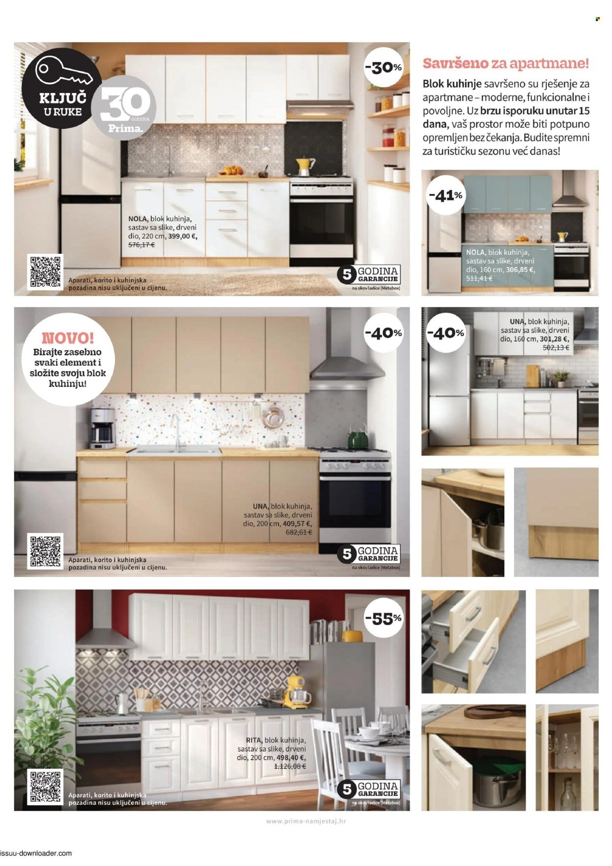 PRIMA katalog - Letak Kuhinje listopad 2025.