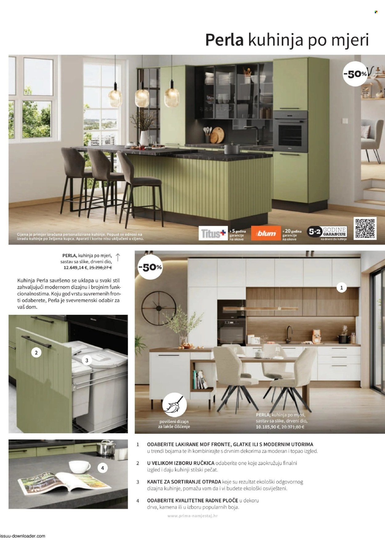 PRIMA katalog - Letak Kuhinje listopad 2025.