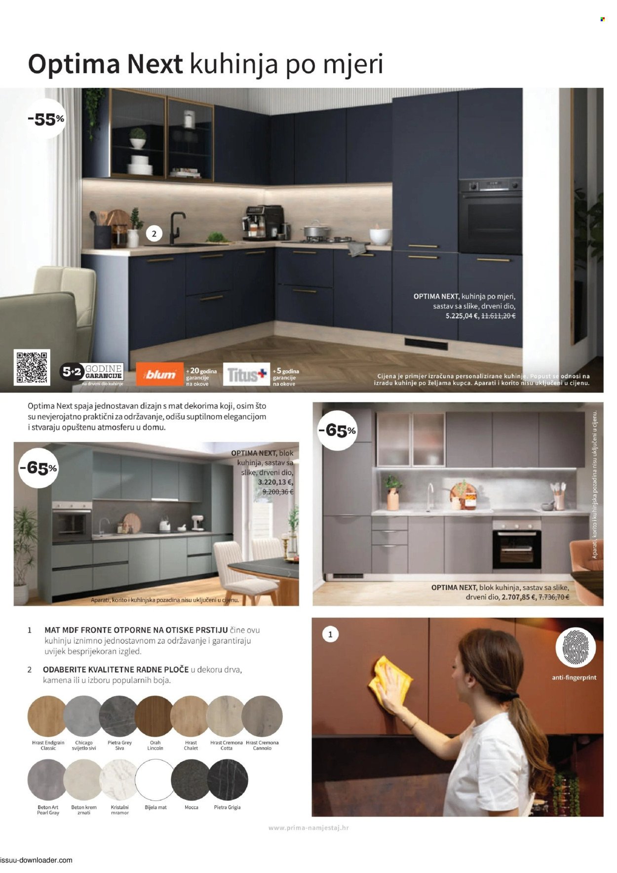 PRIMA katalog - Letak Kuhinje listopad 2025.