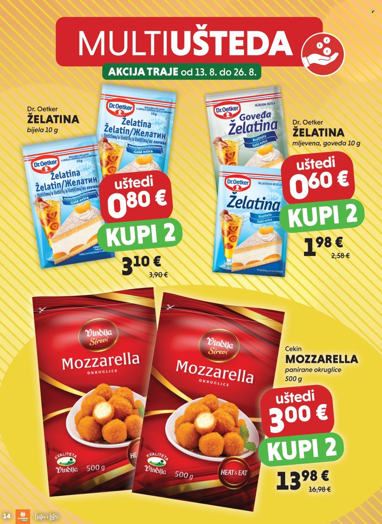 STUDENAC katalog - Od srijede 13.08.2025.