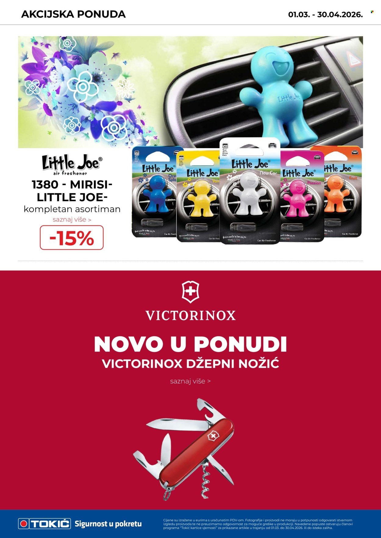 TOKIĆ katalog - Akcijski letak ožujak/travanj 2026
