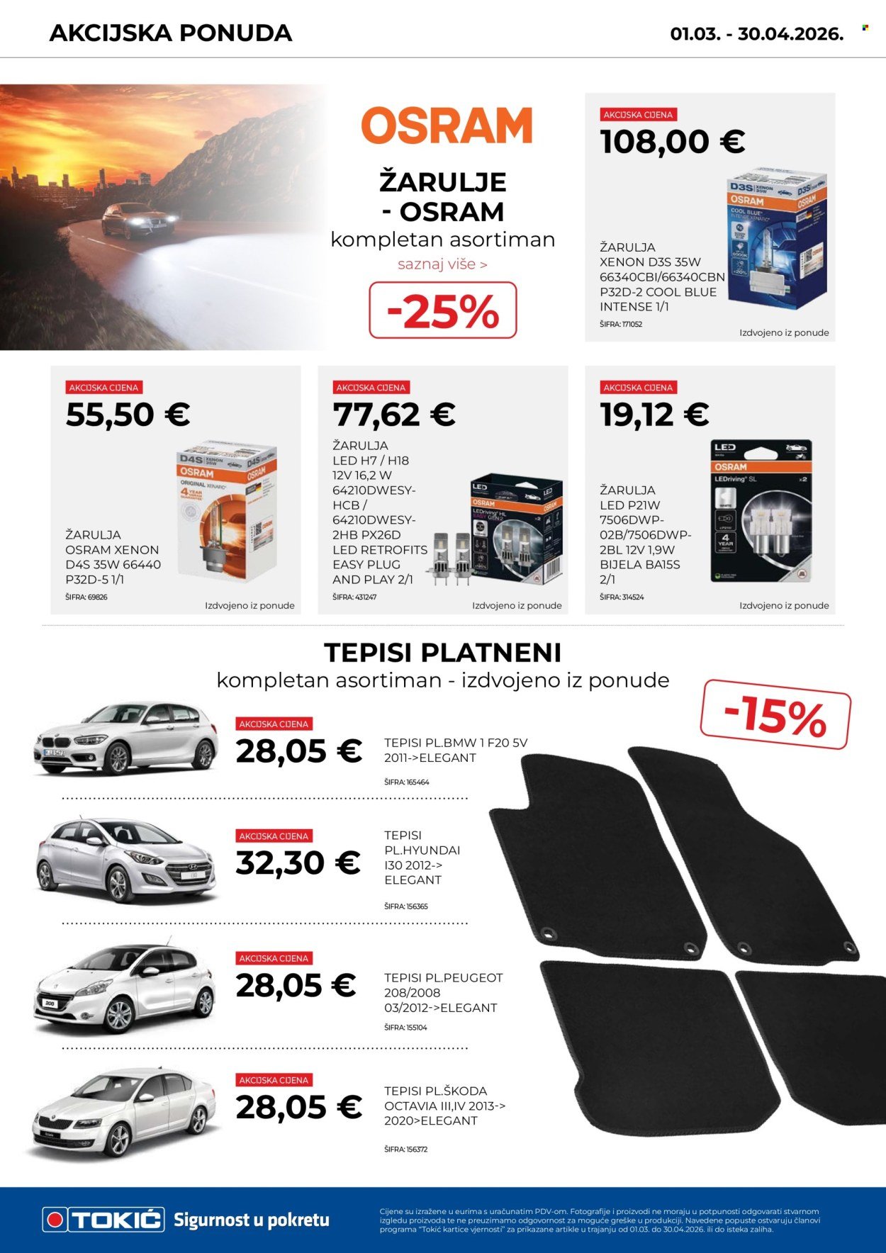 TOKIĆ katalog - Akcijski letak ožujak/travanj 2026