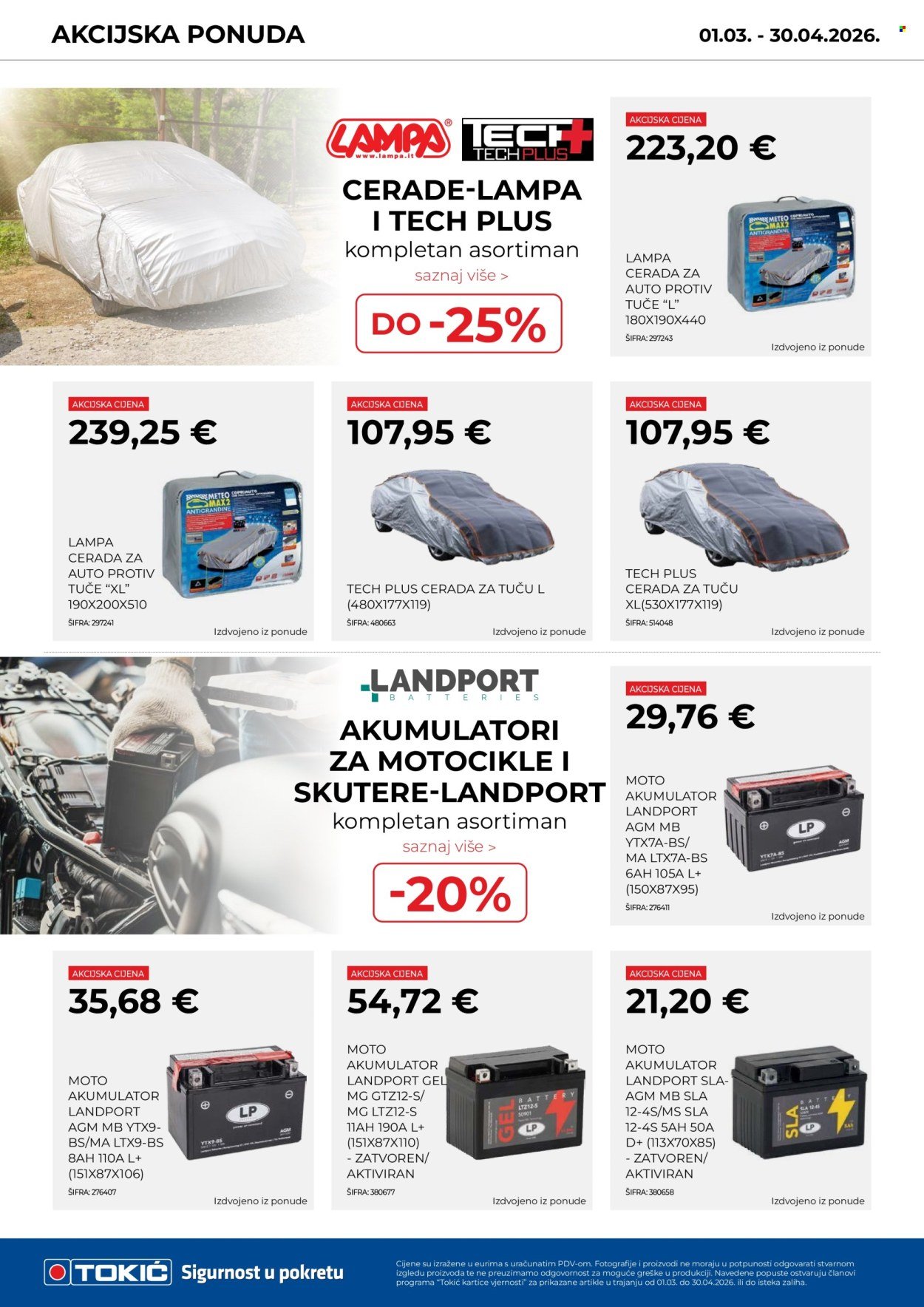 TOKIĆ katalog - Akcijski letak ožujak/travanj 2026