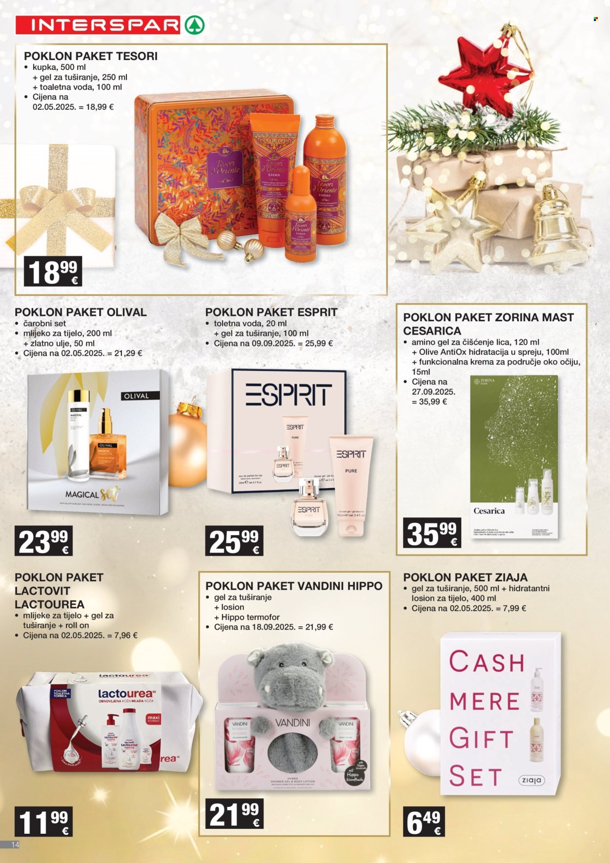INTERSPAR katalog - INTERSPAR pokloni