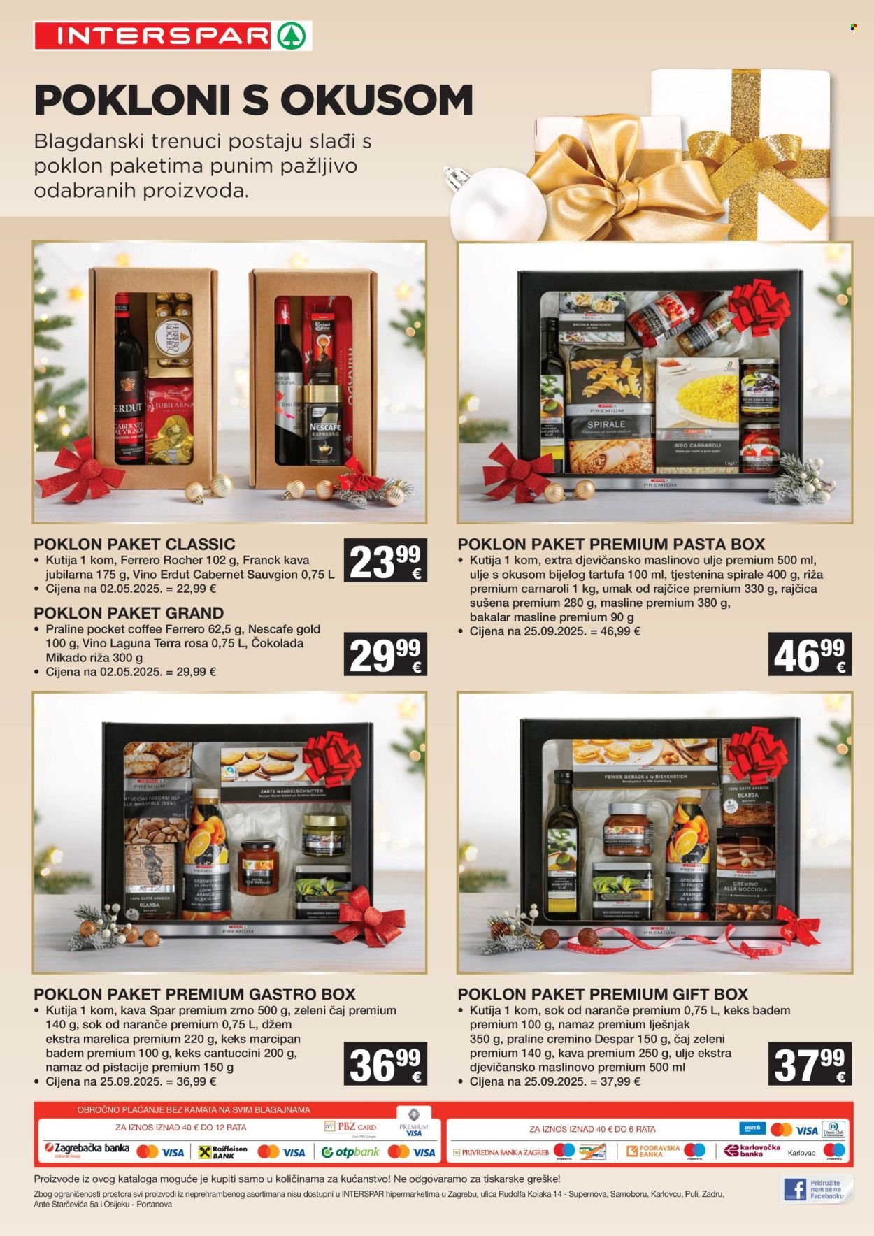 INTERSPAR katalog - INTERSPAR pokloni