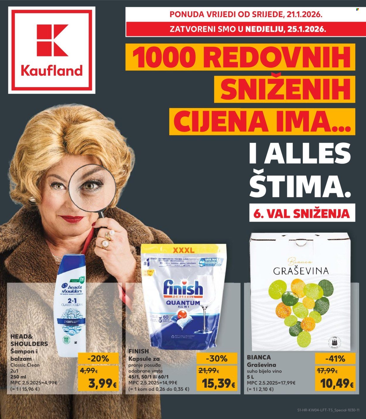 KAUFLAND katalog - Od srijede 21.01.2026.