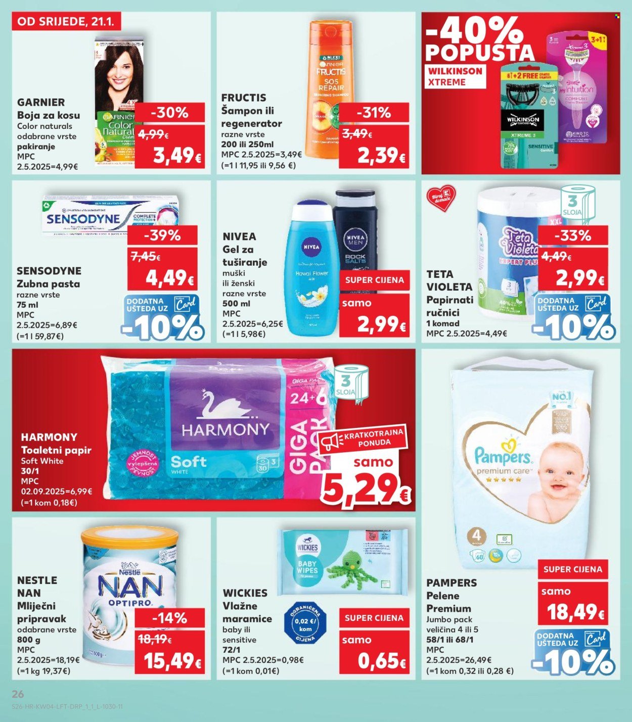 KAUFLAND katalog - Od srijede 21.01.2026.