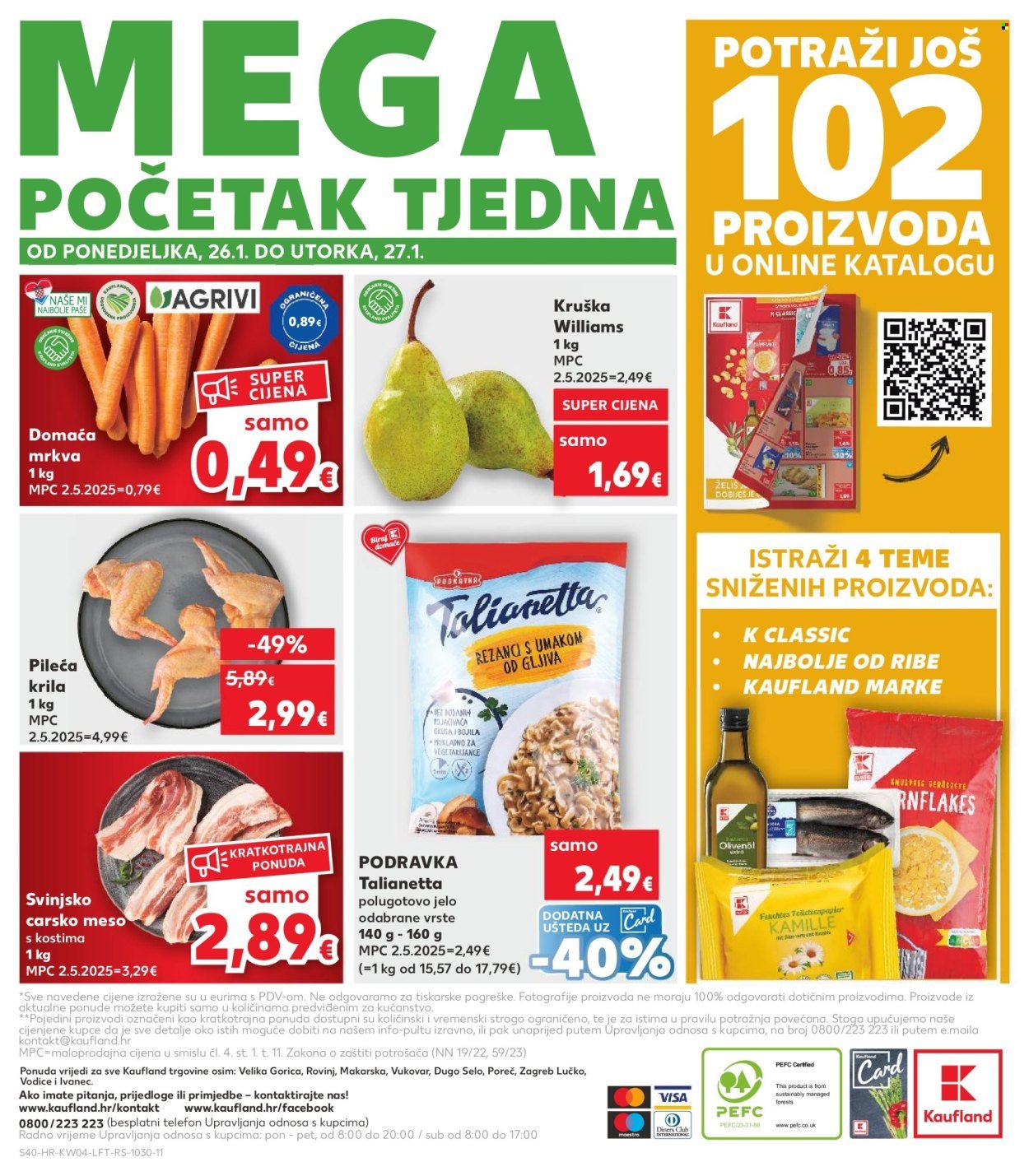 KAUFLAND katalog - Od srijede 21.01.2026.
