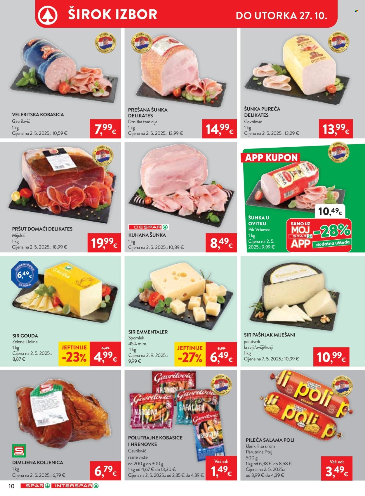 INTERSPAR katalog - Od srijede 21.10.2026.