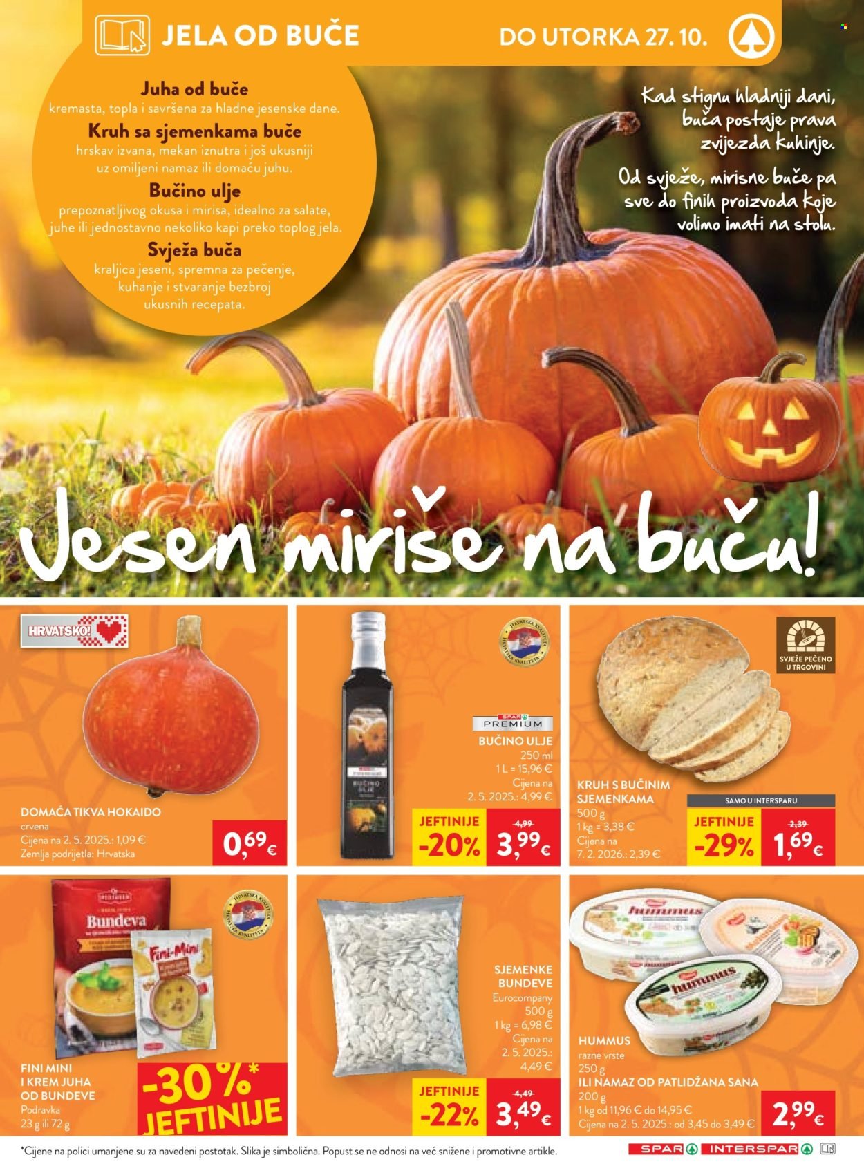 INTERSPAR katalog - Od srijede 21.10.2026.