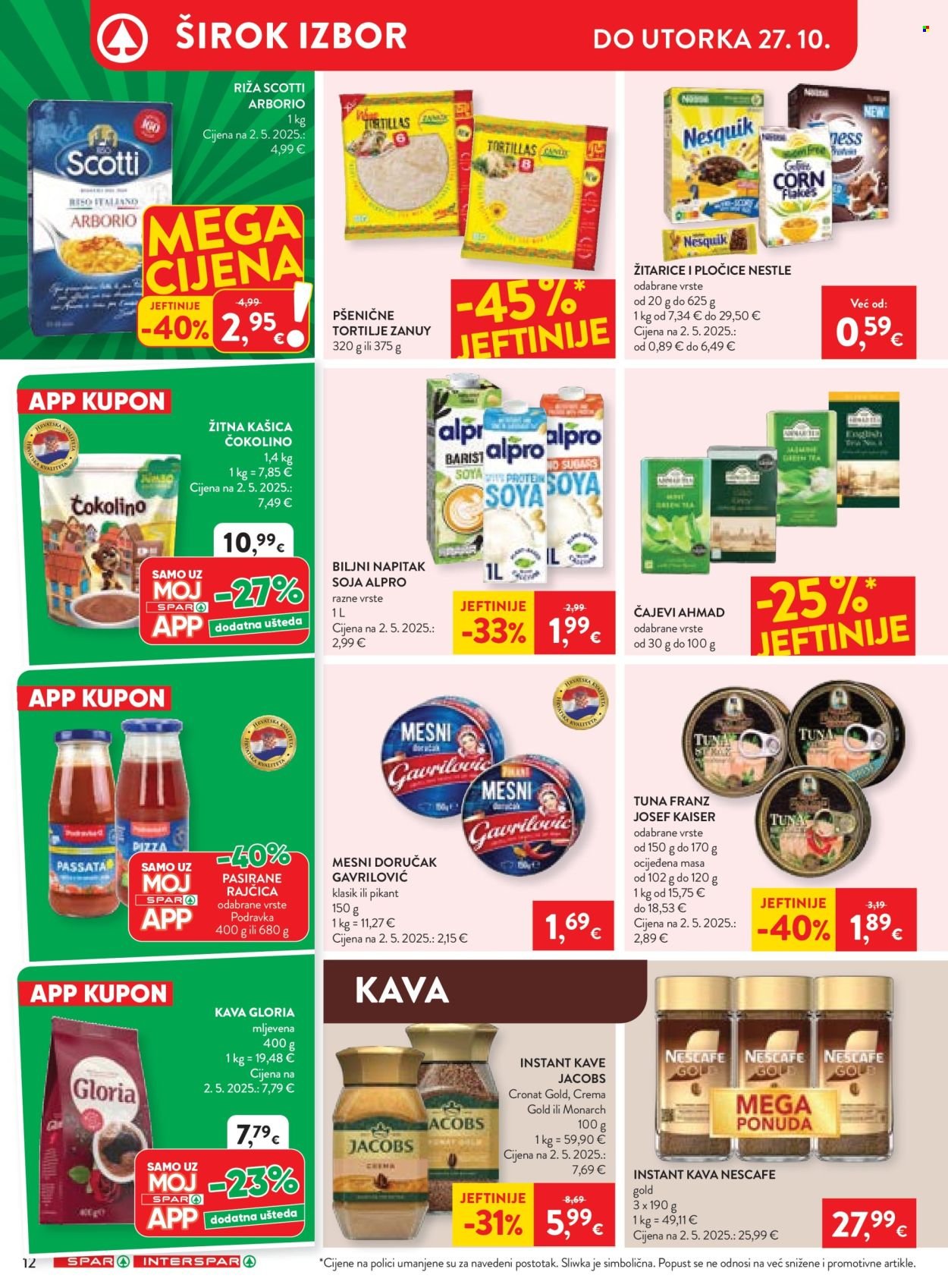 INTERSPAR katalog - Od srijede 21.10.2026.