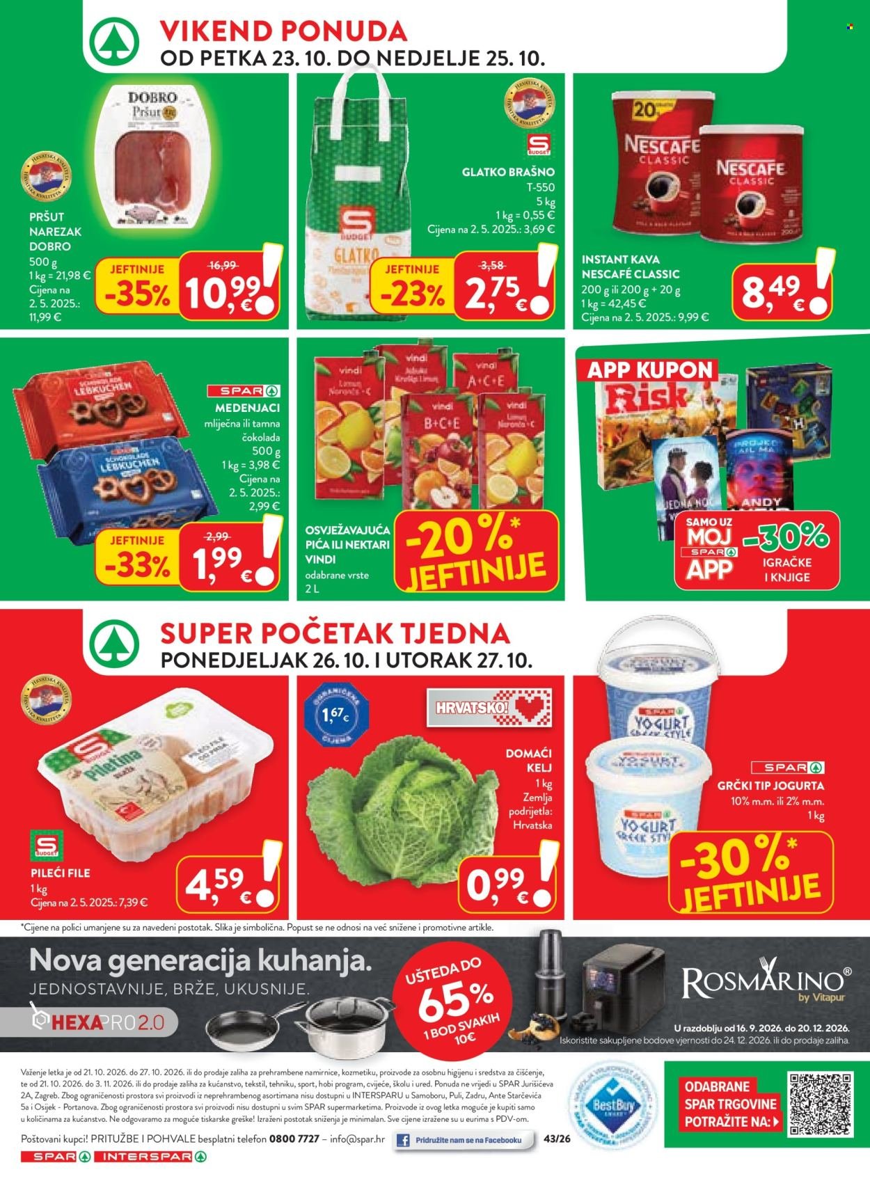INTERSPAR katalog - Od srijede 21.10.2026.