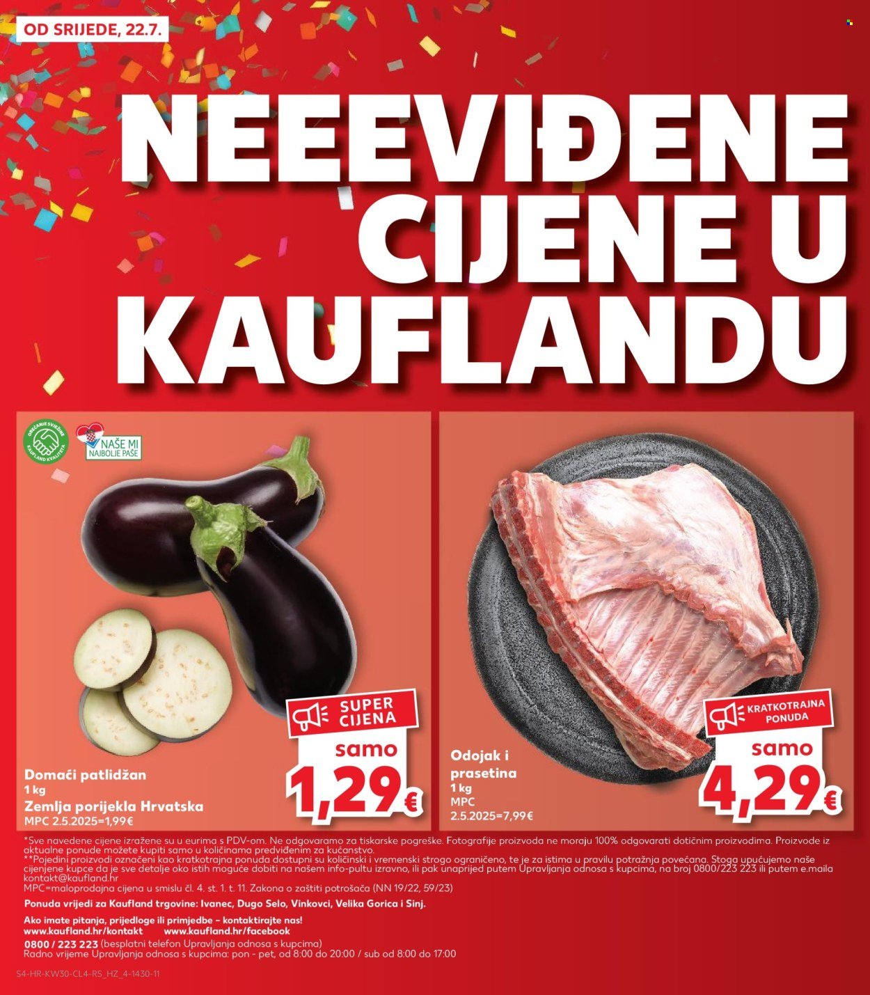 KAUFLAND katalog - Od srijede 22.07.2026.