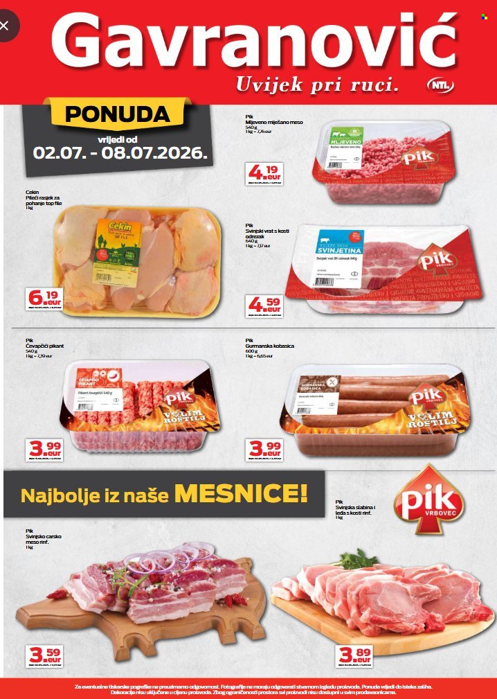 GAVRANOVIĆ katalog - Od četvrtka 02.07.2026.