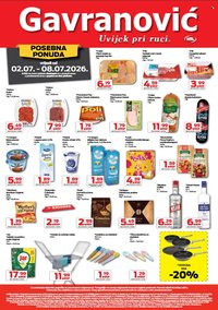 GAVRANOVIĆ katalog - Od četvrtka 02.07.2026.