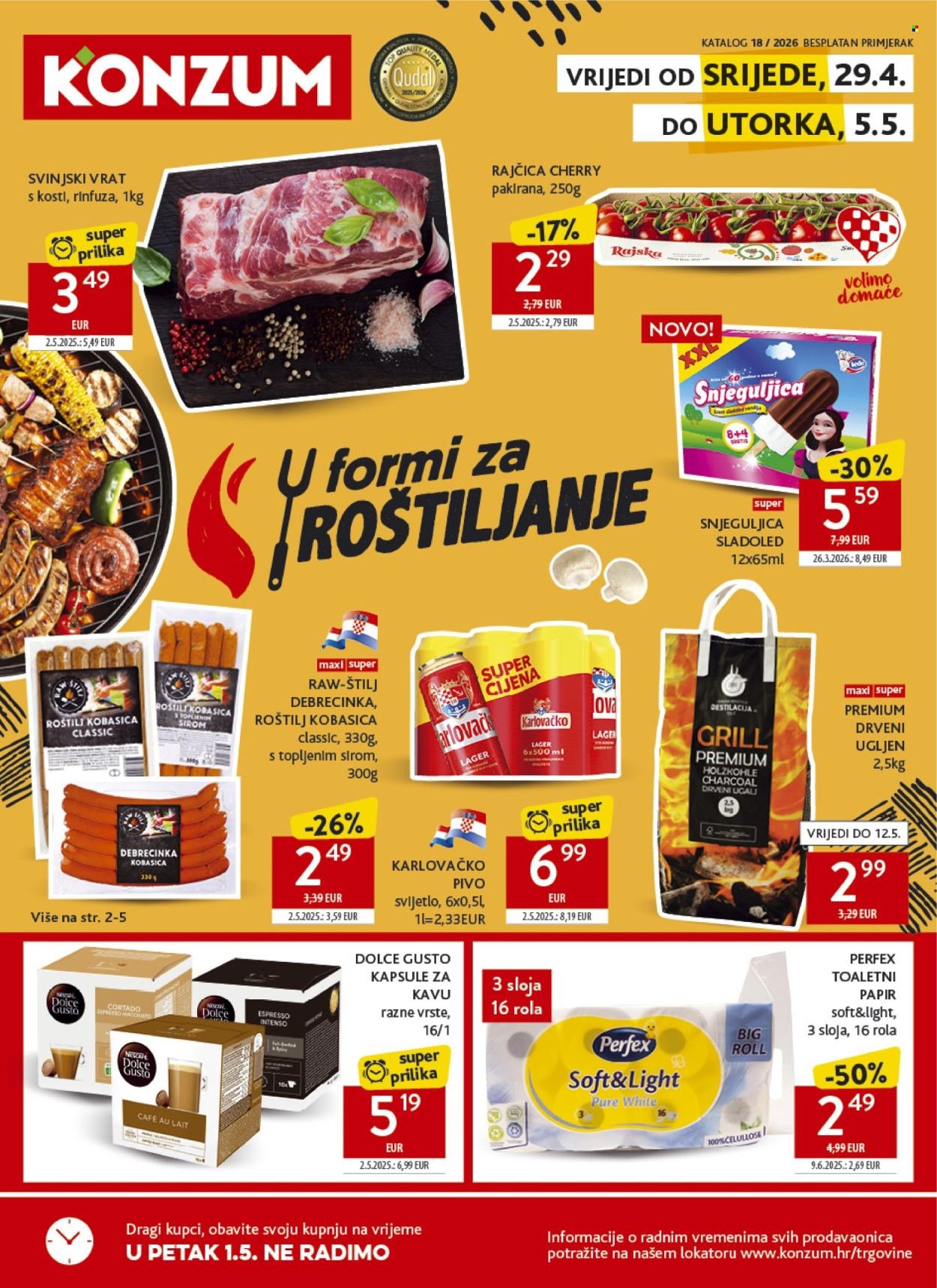 KONZUM katalog - Od srijede 29.04.2026.
