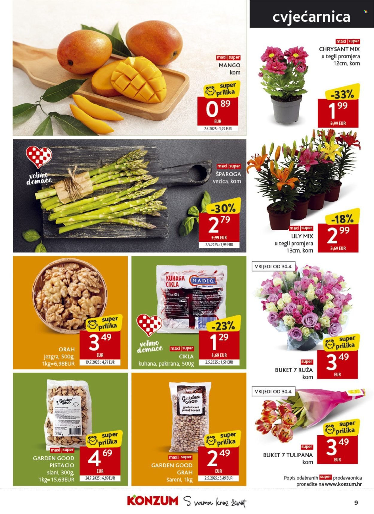 KONZUM katalog - Od srijede 29.04.2026.