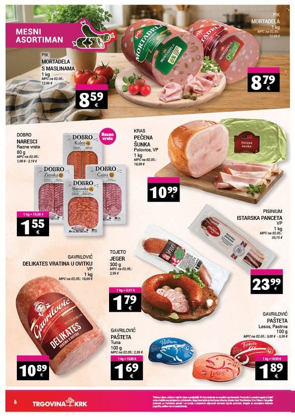 TRGOVINA KRK katalog - Od subote 01.08.2026.