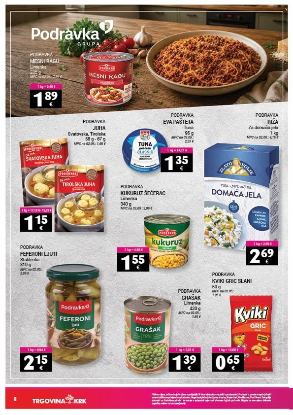 TRGOVINA KRK katalog - Od subote 01.08.2026.