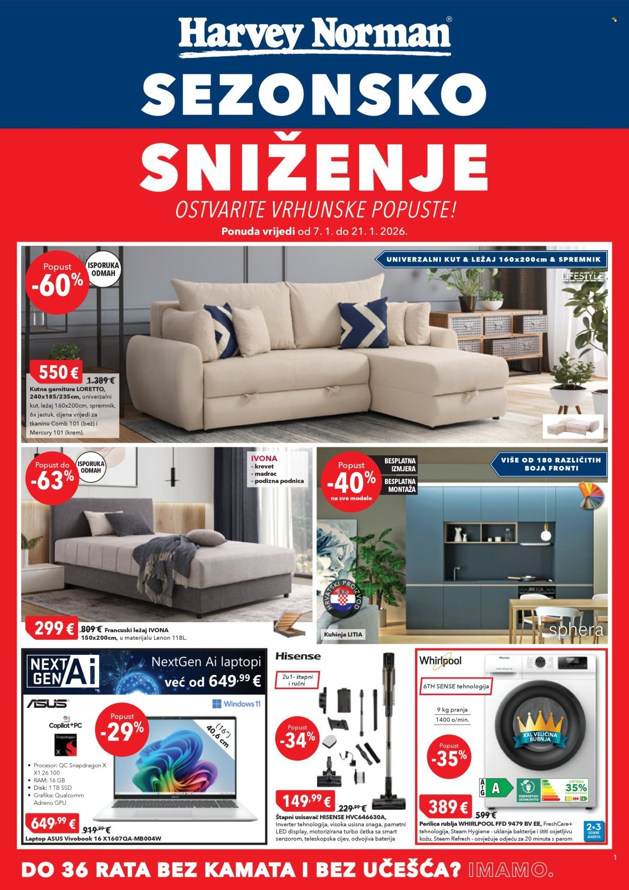 HARVEY NORMAN katalog - Sezonsko sniženje!