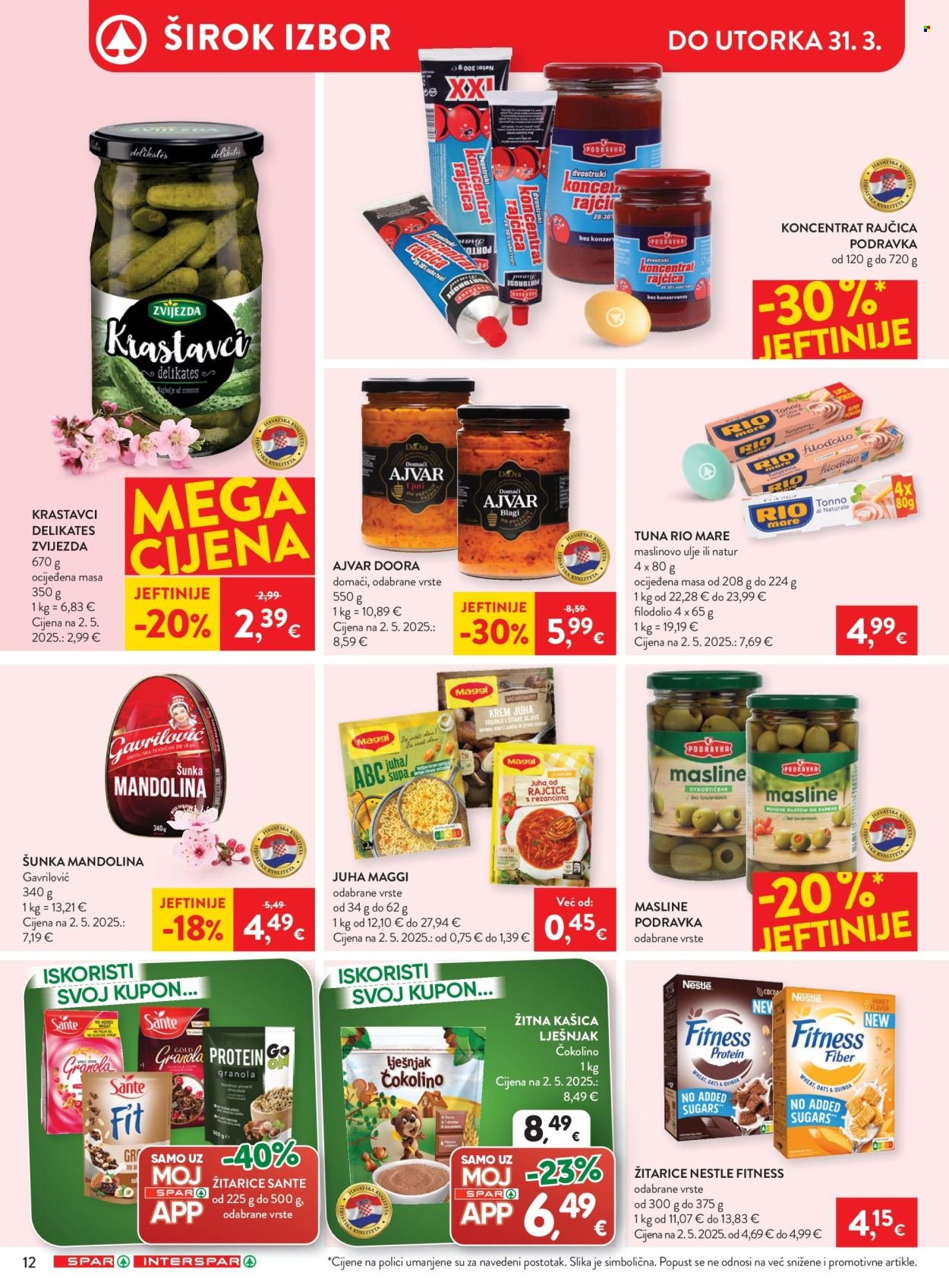 INTERSPAR katalog - Od srijede 25.03.2026.