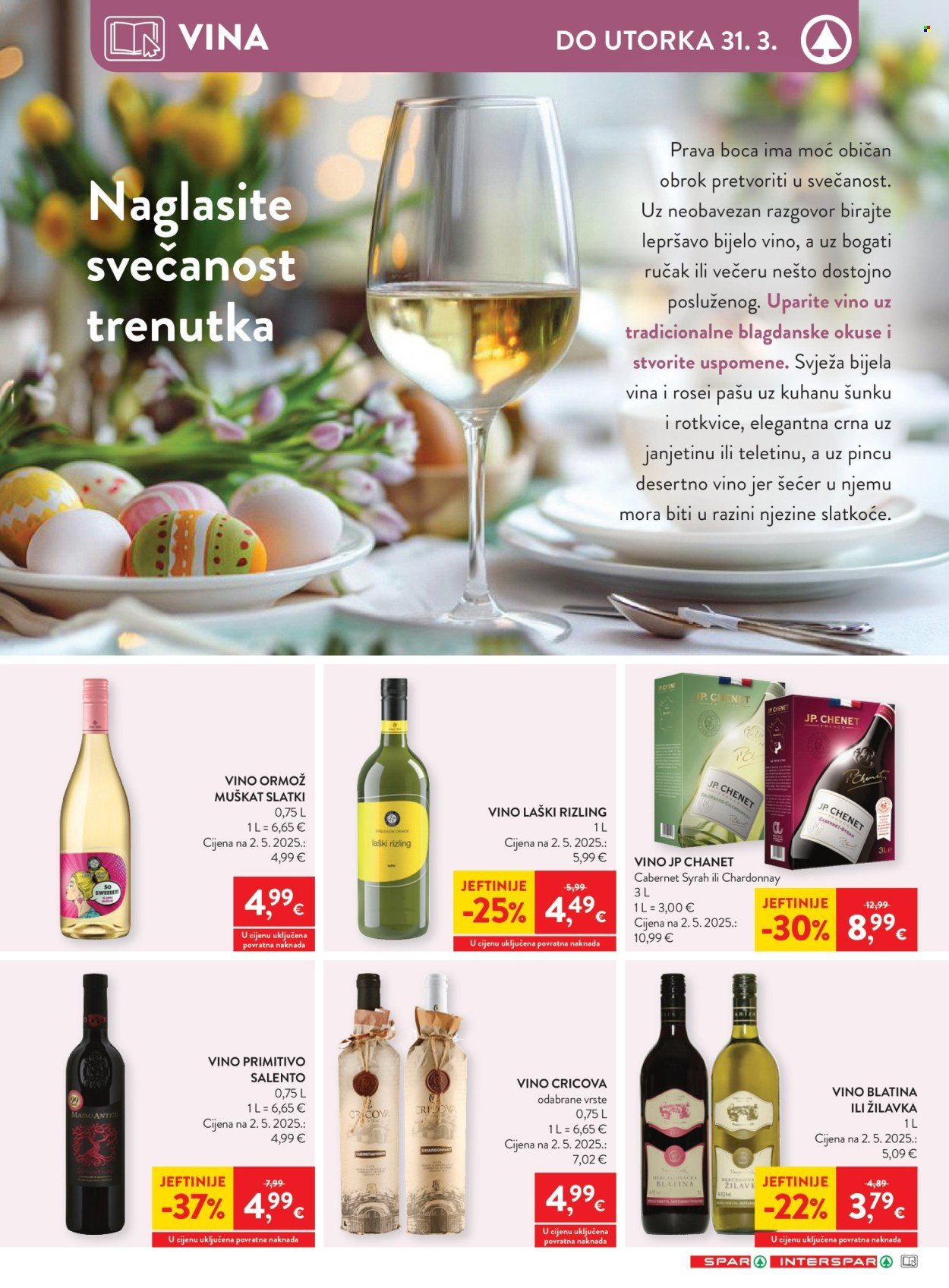 INTERSPAR katalog - Od srijede 25.03.2026.