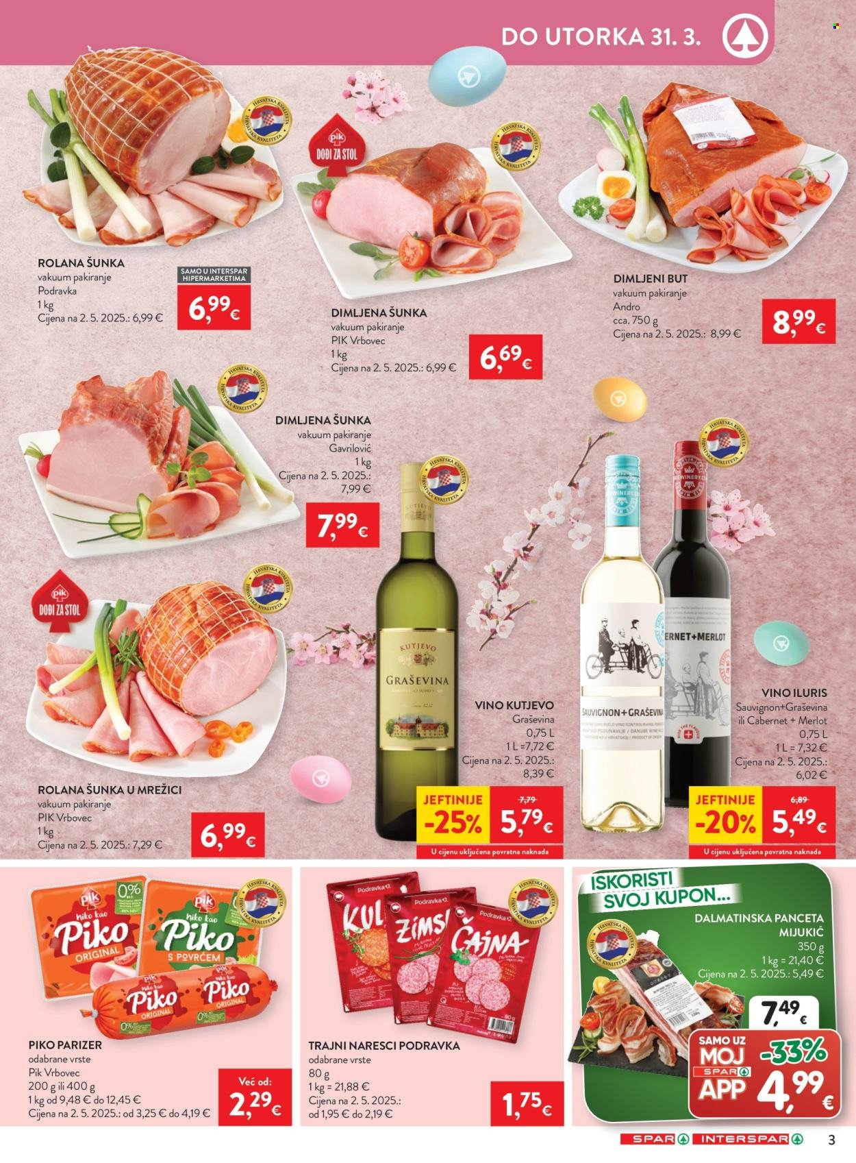 INTERSPAR katalog - Od srijede 25.03.2026.