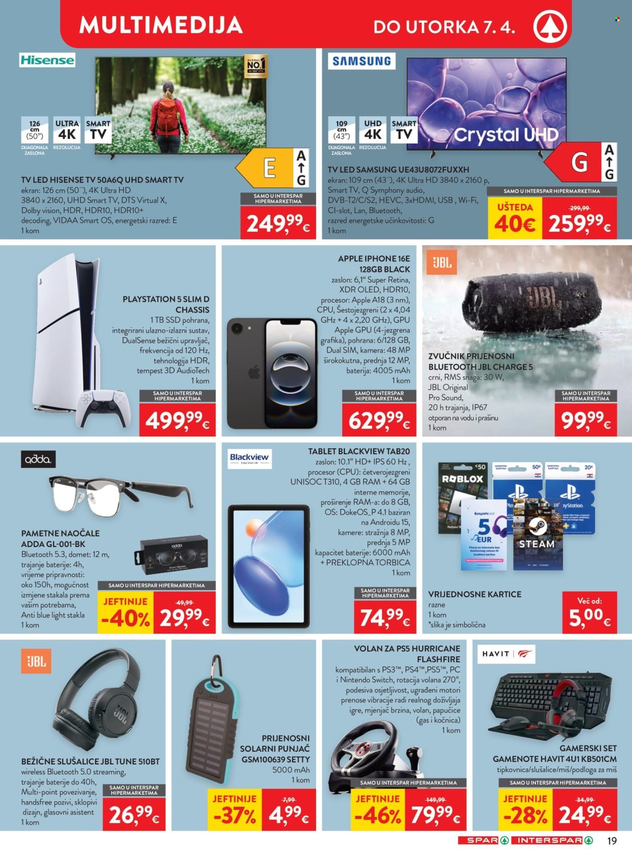 INTERSPAR katalog - Od srijede 25.03.2026.