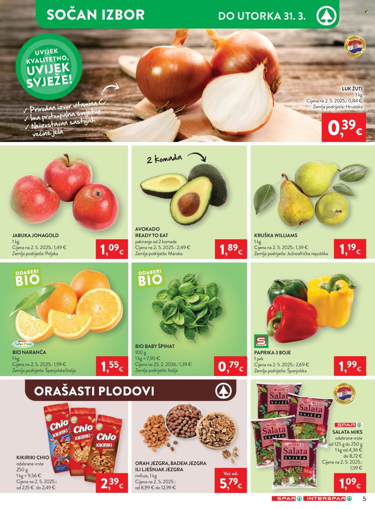 INTERSPAR katalog - Od srijede 25.03.2026.
