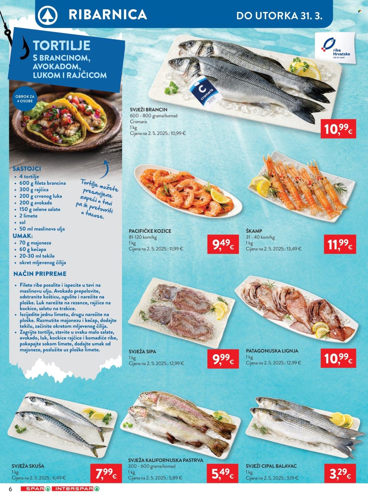 INTERSPAR katalog - Od srijede 25.03.2026.