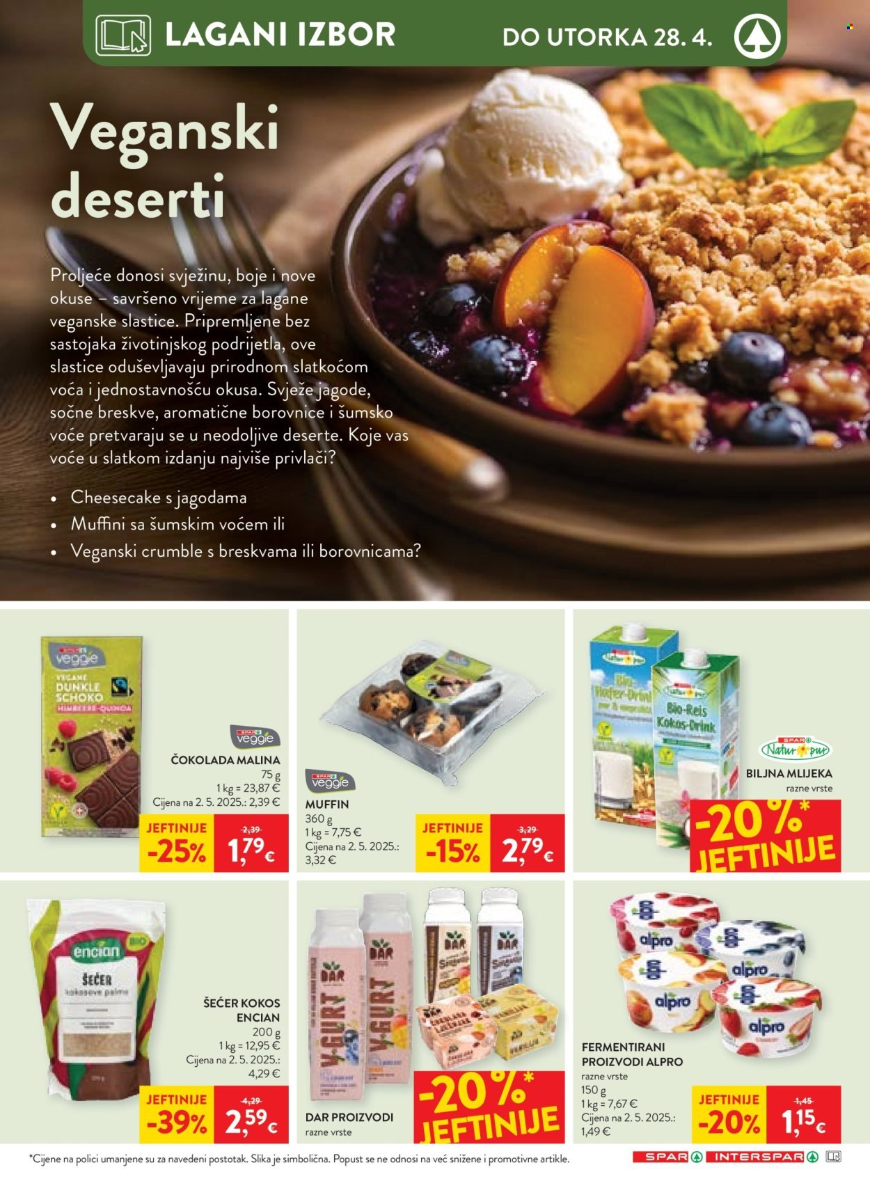 SPAR katalog - Od srijede 22.04.2026.