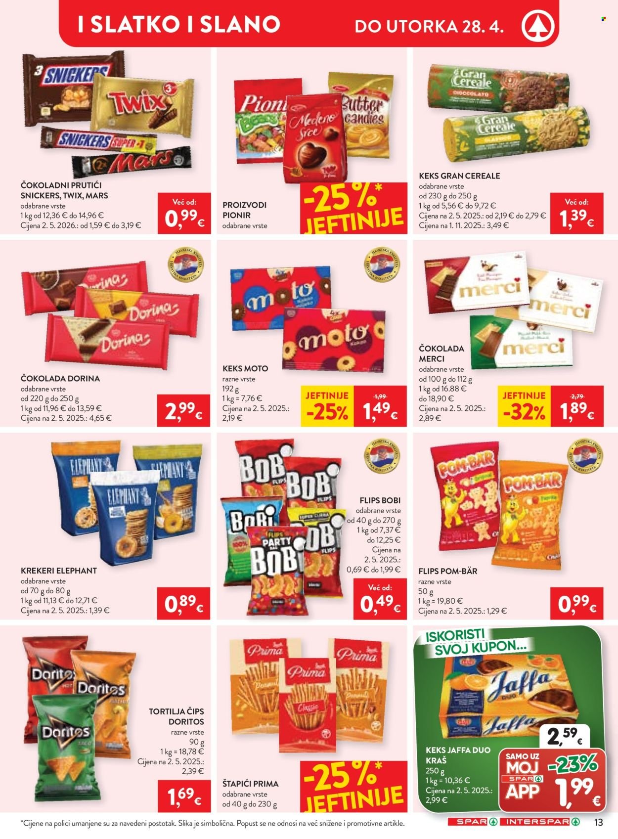 SPAR katalog - Od srijede 22.04.2026.