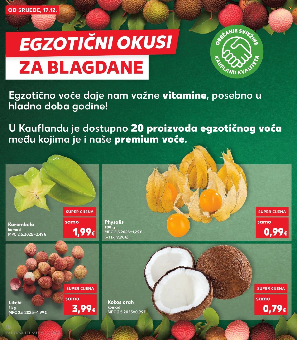 KAUFLAND katalog - Od srijede 17.12.2025.