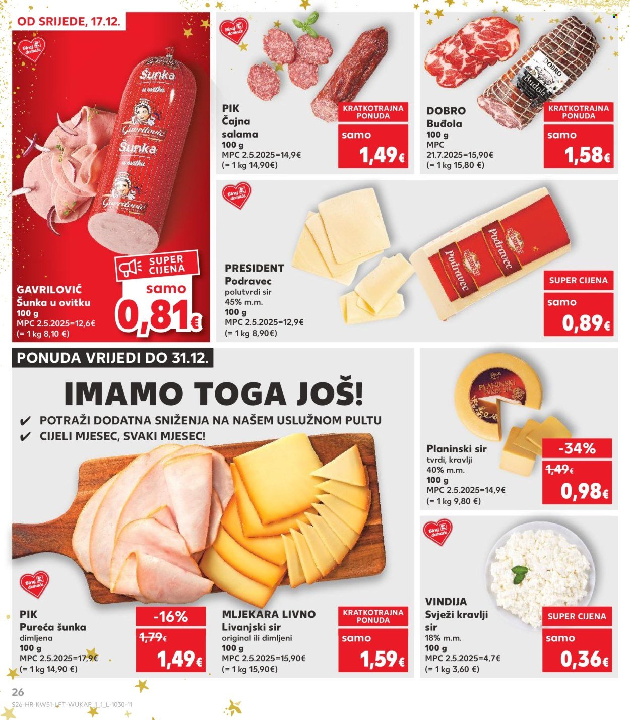 KAUFLAND katalog - Od srijede 17.12.2025.