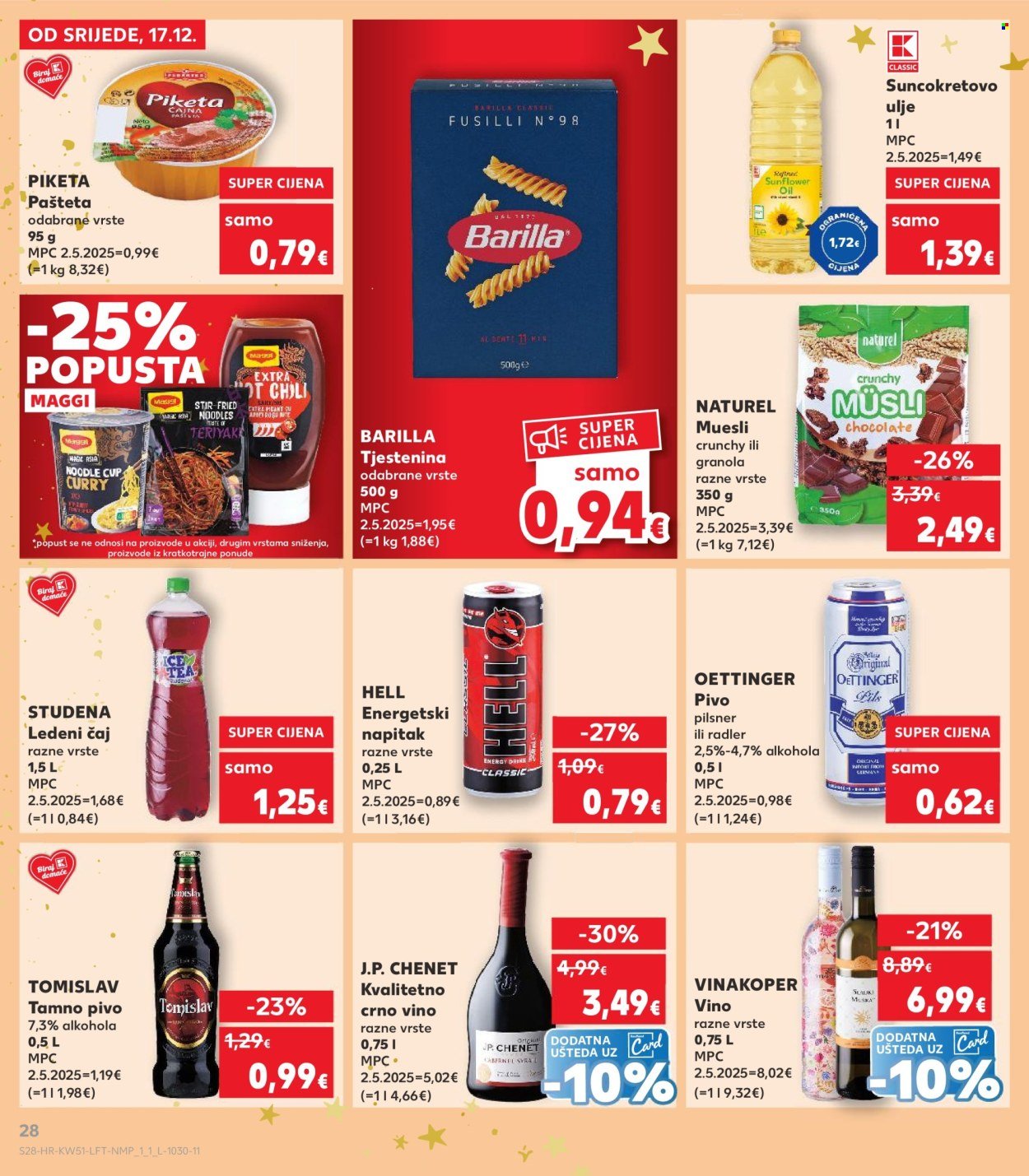 KAUFLAND katalog - Od srijede 17.12.2025.
