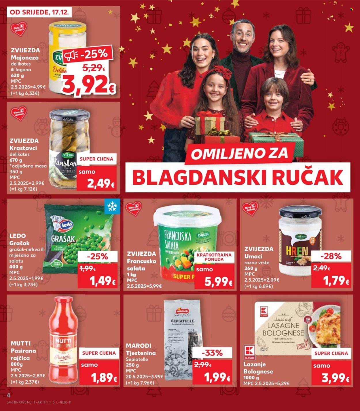 KAUFLAND katalog - Od srijede 17.12.2025.