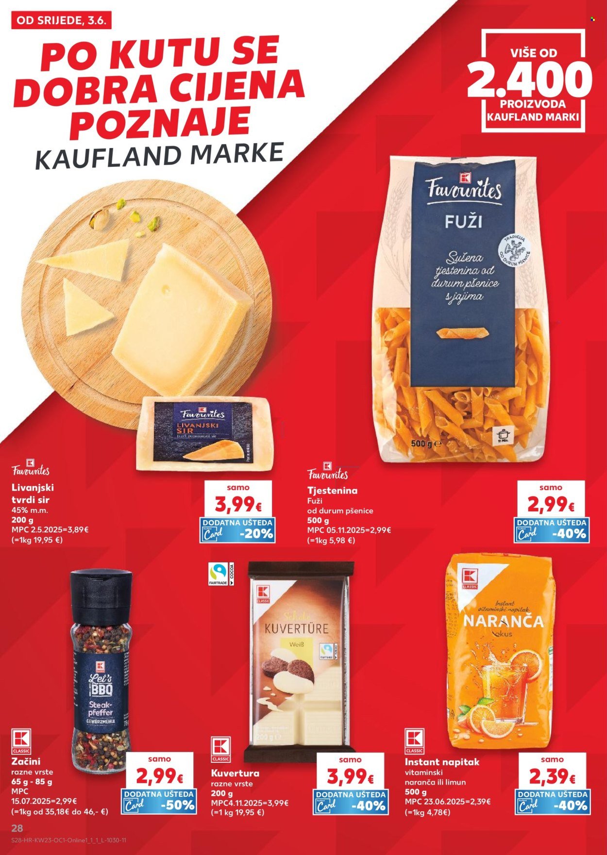 KAUFLAND katalog - Od srijede 03.06.2026.