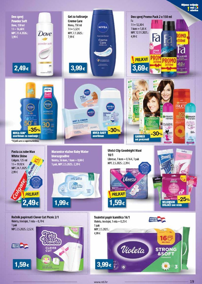NTL katalog - Od srijede 12.08.2026.