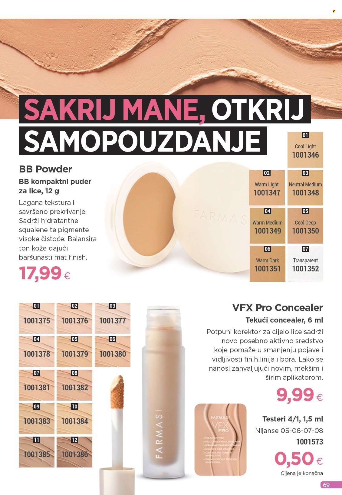 FARMASI katalog - Od srijede 01.10.2025.