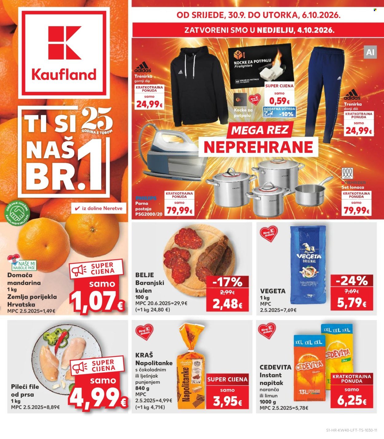 KAUFLAND katalog - Od srijede 30.09.2026.